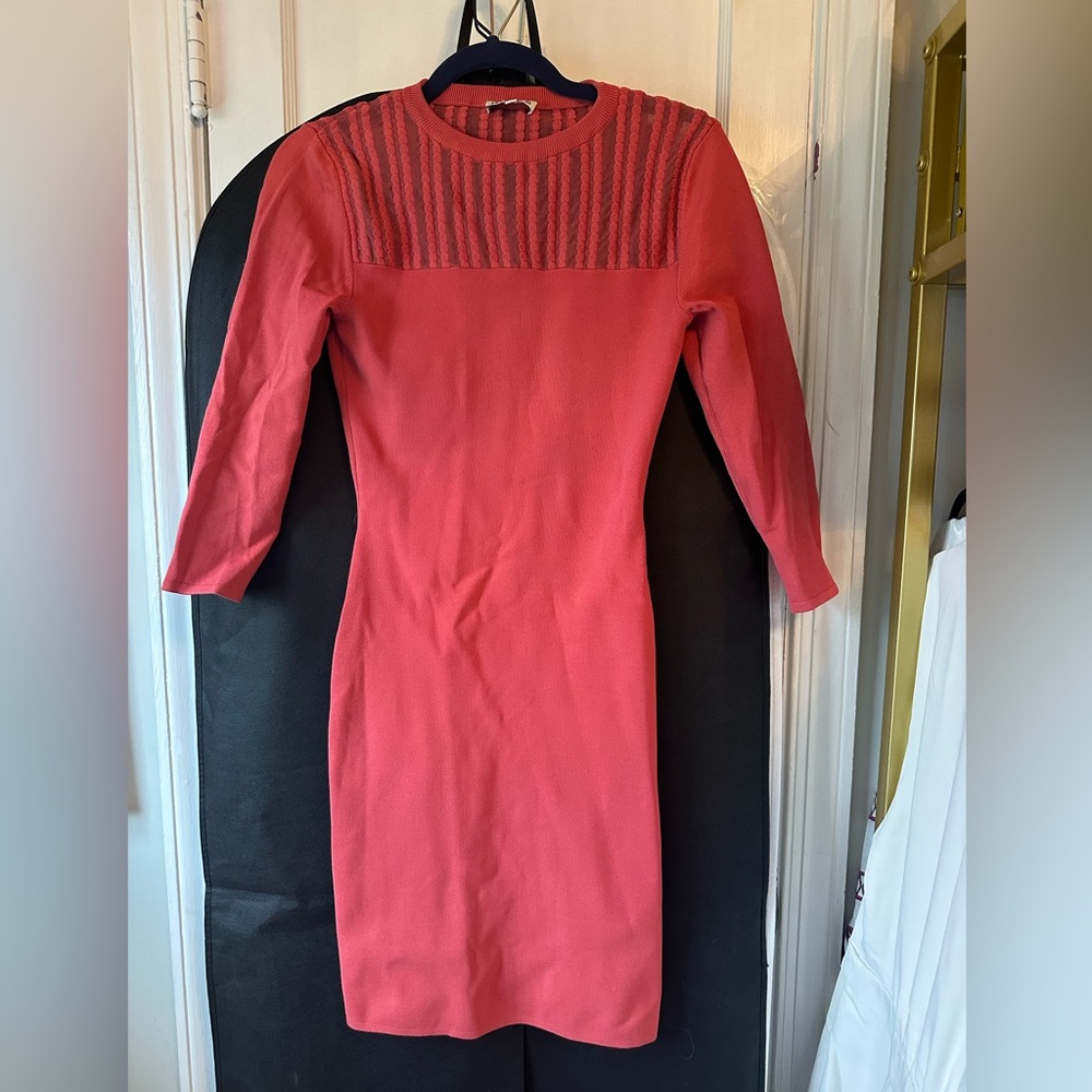 Reiss Sweater dress bodycon workwear size 6